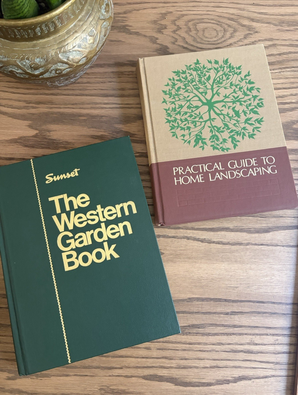 Vintage 1970s Landscaping Books Home Garden Coffee Table Books Hardcover